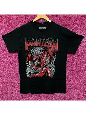 Pantera Cowboys From Hell Devil Smoking Metal Band T-Shirt Medium